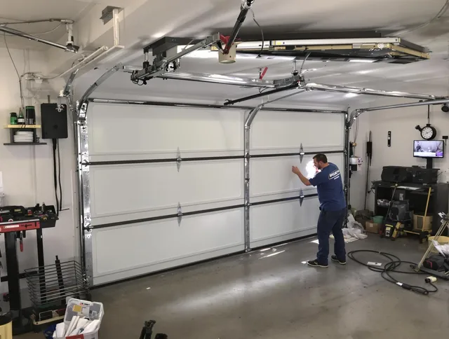 Professional garage door repair service by Kissimmee Garage Door Repair in Kissimmee