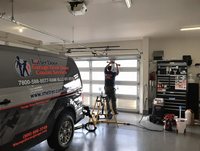 Kissimmee Garage Door Repair team performing same-day garage door repair in Kissimmee
