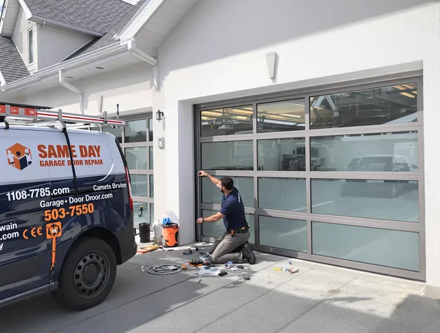 Same-day garage door repair service by Kissimmee Garage Door Repair in Kissimmee